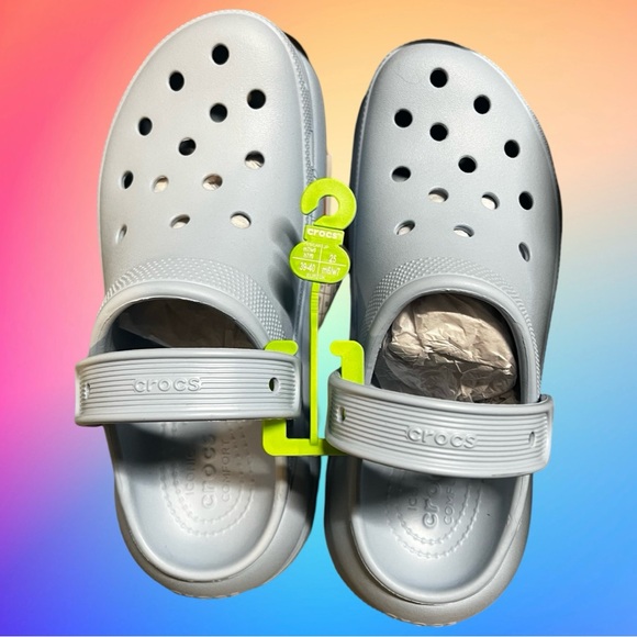 NWT CROCS - CRUSH CLOG - PLATFORM - BLUE CALCITE - Picture 9 of 12